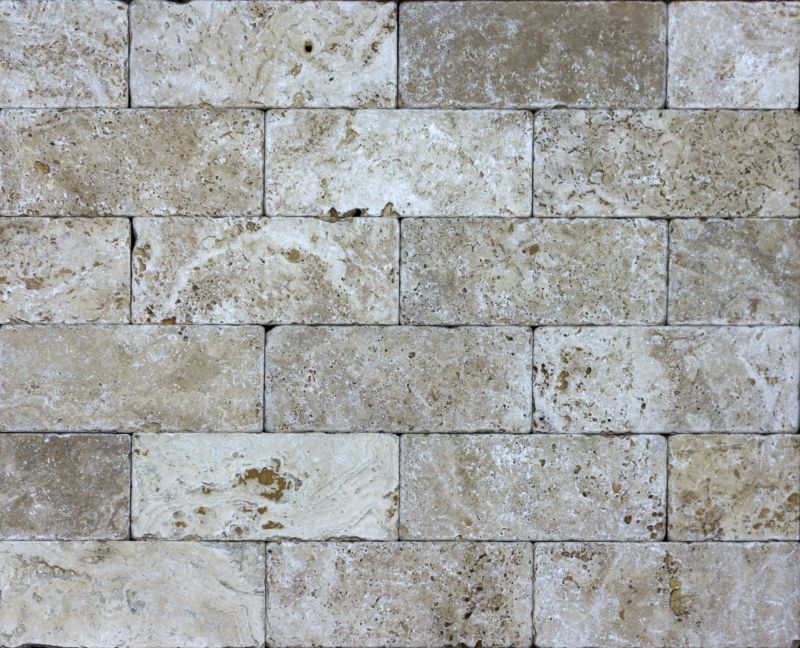 Travertine Tile Replacement detail